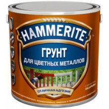 Грунт Hammerite Красный для поверхностей из Цветных металлов (оцинкованных, алюминиевых, хромированных, латунных, медных, гальванизированных. Подходит для грунтования стекла и кафеля)0.25